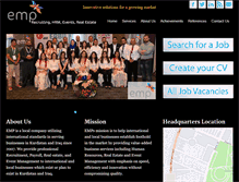 Tablet Screenshot of erbilmanpower.com
